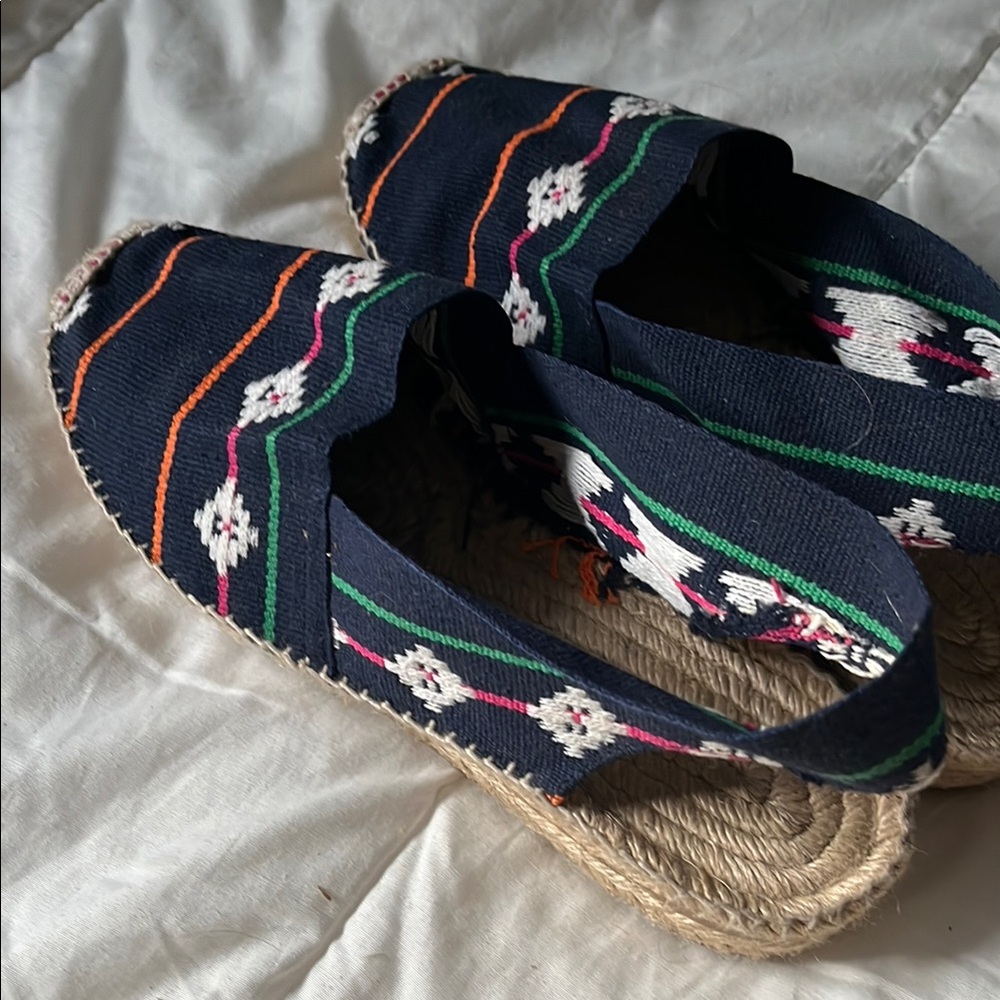 Colorful Espadrille Sandals